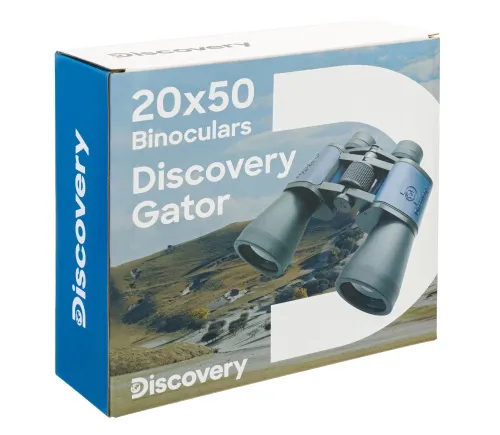 foto Binokulární dalekohled Levenhuk Discovery Gator 20x50 - Vystavený předmět,  12