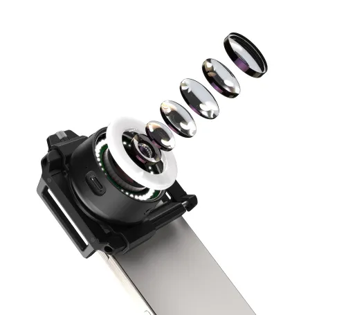obrázek LED mikroskop pro smartphone Levenhuk Kelvin TMC20,  4