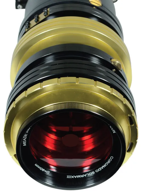 foto Dvojitý skládaný solární hvězdářský dalekohled Coronado SolarMax III 90 mm se systémem RichView a BF15,  8