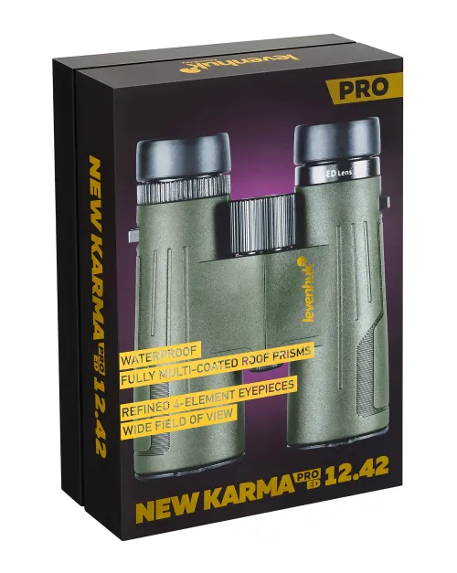 snímek Binokulární dalekohled Levenhuk New Karma PRO ED 12x42,  13