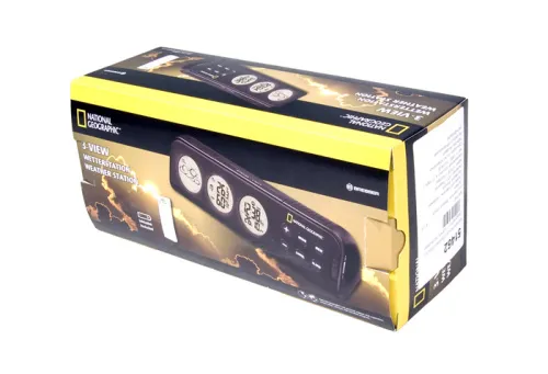 snímek Meteostanice Bresser National Geographic, 3 obrazovky,  3