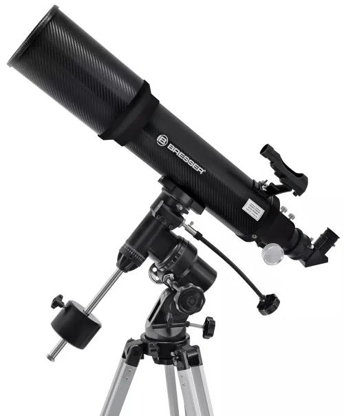 foto Hvězdářský dalekohled Bresser Polaris-II AR-102/600 EQ-3 AT-3 se solárním filtrem,  2
