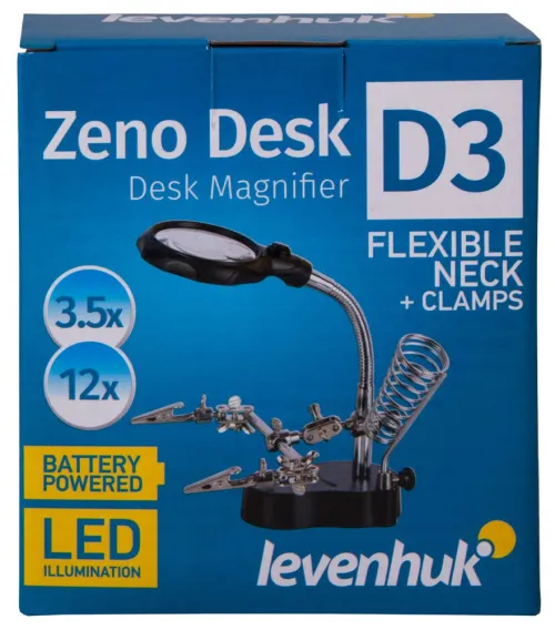 snímek Lupa Levenhuk Zeno Desk D3,  2