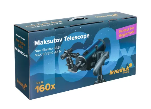obrázek Hvězdářský dalekohled Levenhuk New Skyline BASE МАК 80/850 AZ-M ,  16