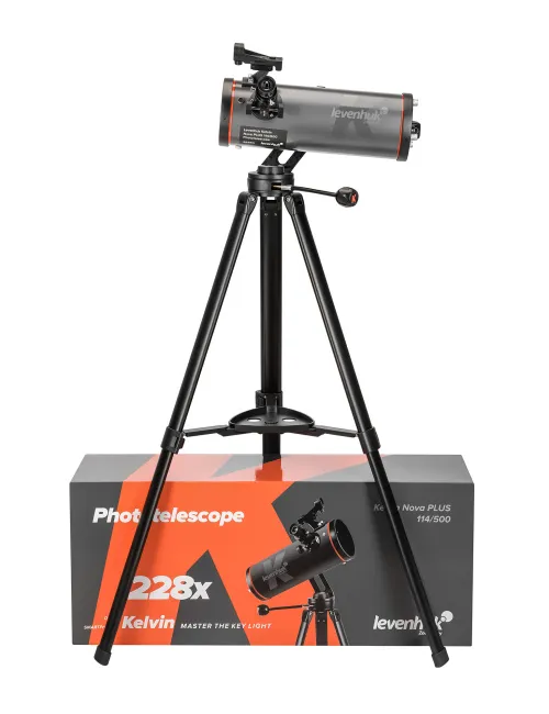 snímek Fototeleskop Levenhuk Kelvin Nova PLUS 114/500,  2