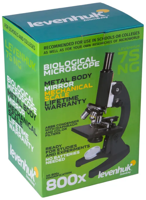 fotografie Monokulární mikroskop Levenhuk 7S NG,  12