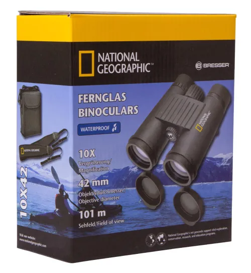 obrázek Binokulární dalekohled Bresser National Geographic 10x42 WP,  8