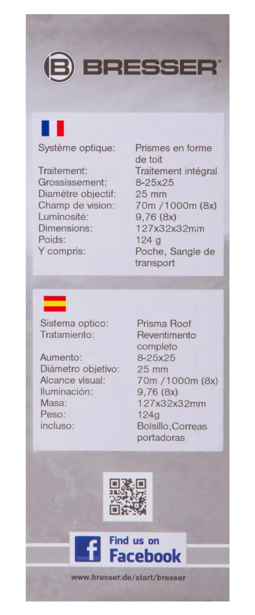 snímek Monokulární dalekohled Bresser Zoomar 8–25x25,  11