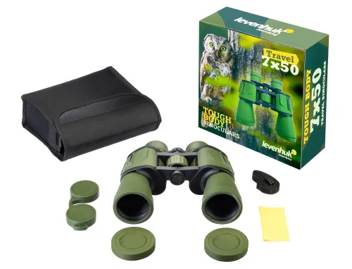 obrázek Binokulární dalekohled Levenhuk Travel 7x50 - Vystavený předmět,  4