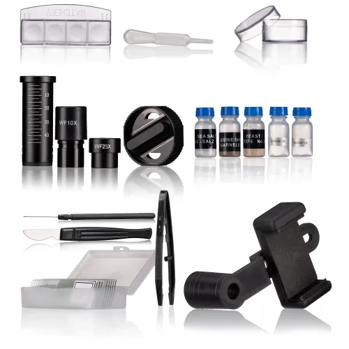 obrázek Bresser Junior Microscope with Magnification 40x-2000x,  3