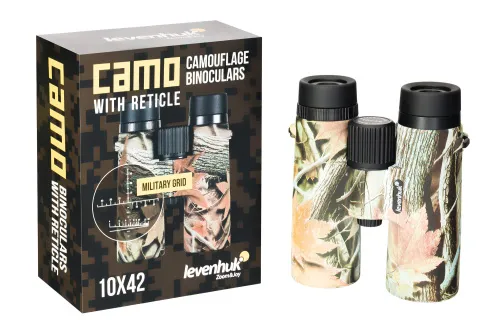 obrázek Binokulární dalekohled se zaměřovačem Levenhuk Camo 10x42,  6