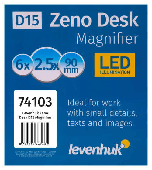 fotografie Lupa Levenhuk Zeno Desk D15,  12