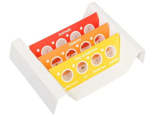 snímek Sada 12 hotových preparátů Levenhuk Discovery Fauna,  2