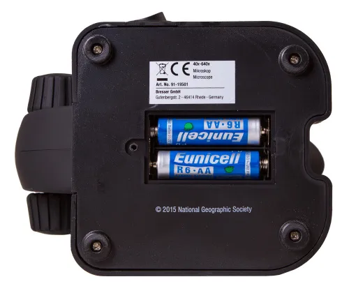 snímek Mikroskop Bresser National Geographic 40–640x s adaptérem na chytrý telefon,  6