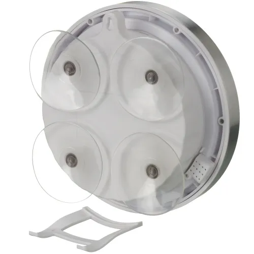 foto Hodiny na stěnu koupelny Bresser MyTime Bath, černá,  4