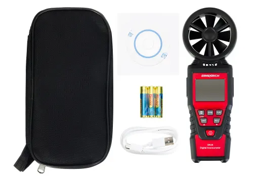 obrázek Digitální anemometr Ermenrich Seek DN30,  7