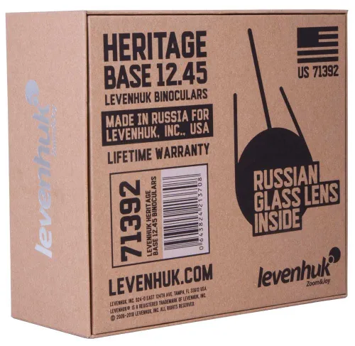 fotografie Binokulární dalekohled Levenhuk Heritage BASE 12x45,  14