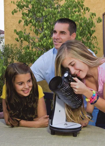 snímek Hvězdářský dalekohled Celestron FirstScope 76,  4