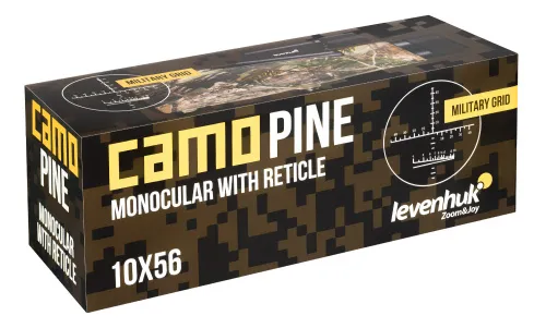obrázek Monokulární dalekohled se zaměřovačem Levenhuk Camo 10x56,  13