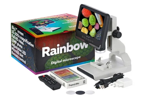 snímek Digitální mikroskop Levenhuk Rainbow DM700 LCD,  2