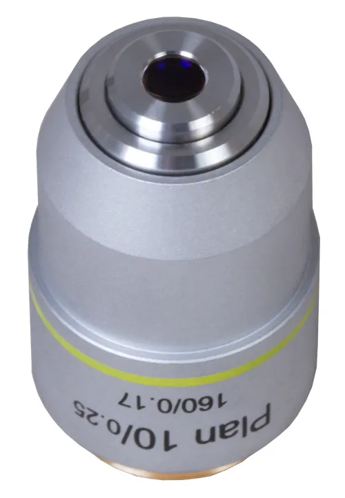 fotografie Rovinný achromatický objektiv Levenhuk MED 10x,  4