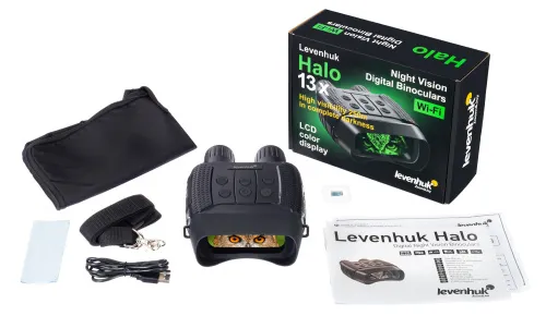 snímek Digitální binokulární dalekohled s nočním viděním Levenhuk Halo 13X - Vystavený předmět,  2