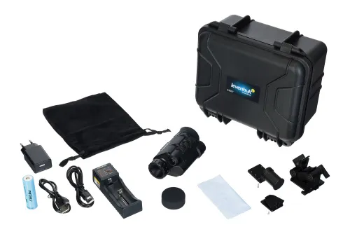 snímek Digitální monokulární dalekohled s nočním viděním Levenhuk Halo NVM50 Helmet,  4