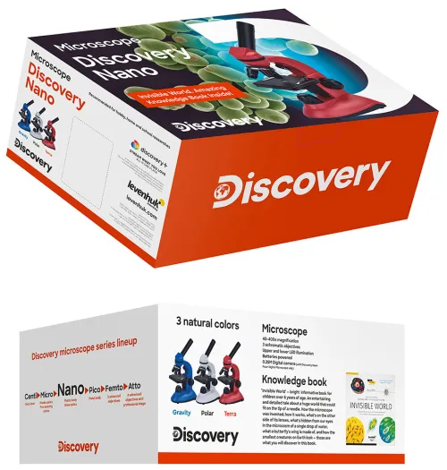 snímek Digitální mikroskop se vzdělávací publikací Levenhuk Discovery Nano Polar,  11
