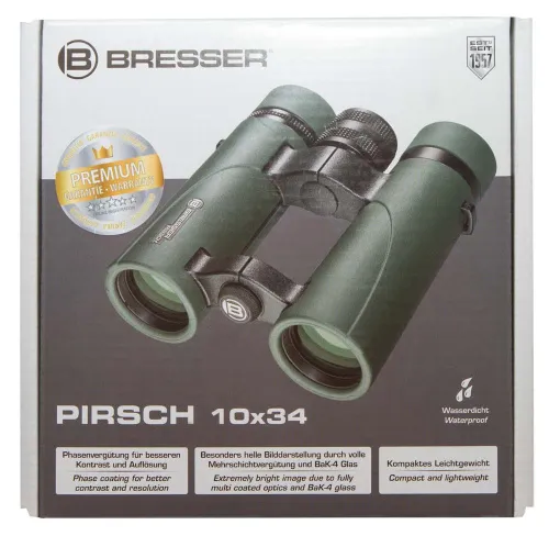 fotografie Binokulární dalekohled Bresser Pirsch 10x34,  12
