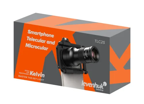 obrázek Telekulár a mikrokulár pro smartphone Levenhuk Kelvin TLC25,  12