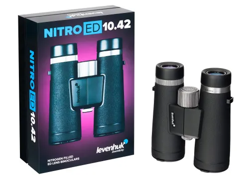 fotografie Binokulární dalekohled Levenhuk Nitro ED 10x42,  4
