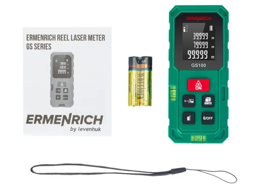 snímek Laserový měřič Ermenrich Reel PLUS GS100,  2