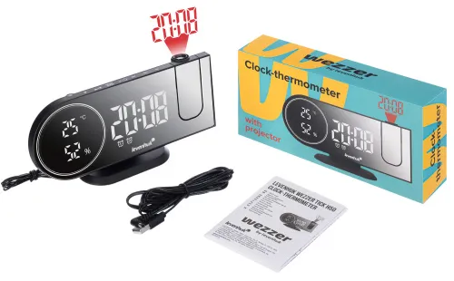 snímek Teploměr s hodinami Levenhuk Wezzer Tick H50,  2