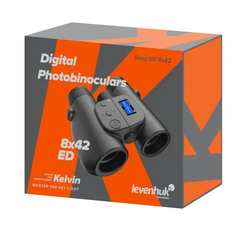 snímek Digitální fotobinokulární dalekohled Levenhuk Kelvin Snap ED 8x42,  4