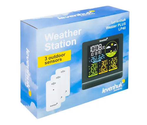 snímek Meteostanice Levenhuk Wezzer PLUS LP40,  12