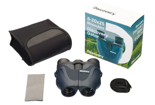 foto Binokulární dalekohled Levenhuk Discovery Gator 8–20x25,  4