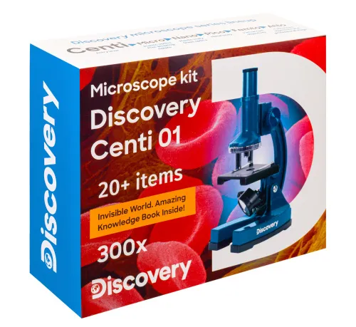 foto Mikroskop Levenhuk Discovery Centi 01 s knížkou - Vystavený předmět,  14