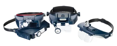 obrázek Náhlavní lupa Levenhuk Discovery Crafts DHD 40 - Vystavený předmět,  2