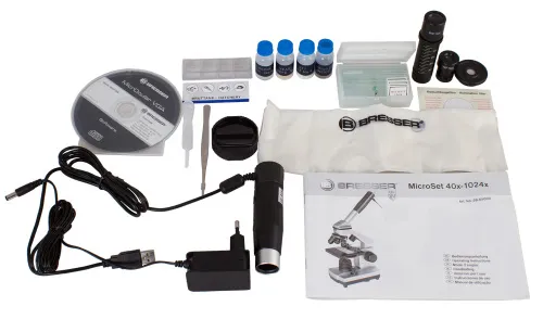 snímek Mikroskop Bresser Junior 40–1024x, s kufříkem,  9