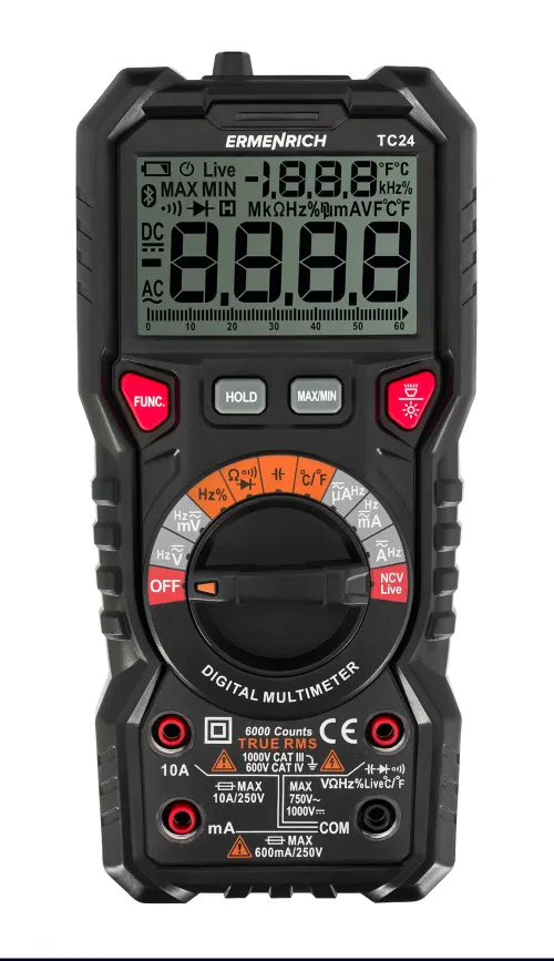 fotografie Digitální multimetr Ermenrich Zing TC24,  2