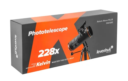 snímek Fototeleskop Levenhuk Kelvin Nova PLUS 114/500,  18