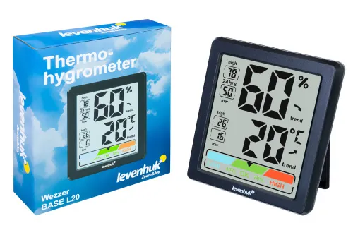 obrázek Termohygrometr Levenhuk Wezzer BASE L20 - Vystavený předmět,  2