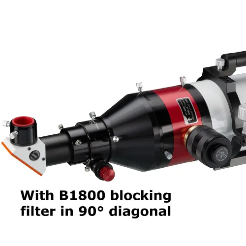 foto Sluneční dalekohled LUNT LS130THa/B1800 H-alpha,  2