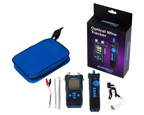 fotografie Sledovač optických kabelů Ermenrich NetGeeks NP60,  2