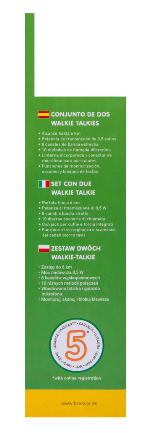 fotografie Sada přenosných vysílaček Bresser National Geographic FM,  13