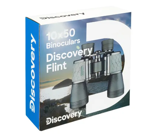 foto Binokulární dalekohled Levenhuk Discovery Flint 10x50,  13