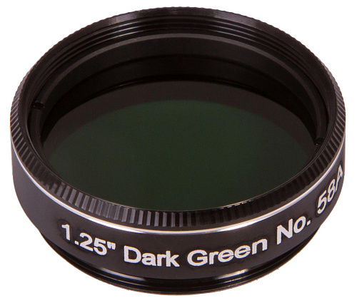 foto Filtr Explore Scientific tmavě zelená N58A 1,25"