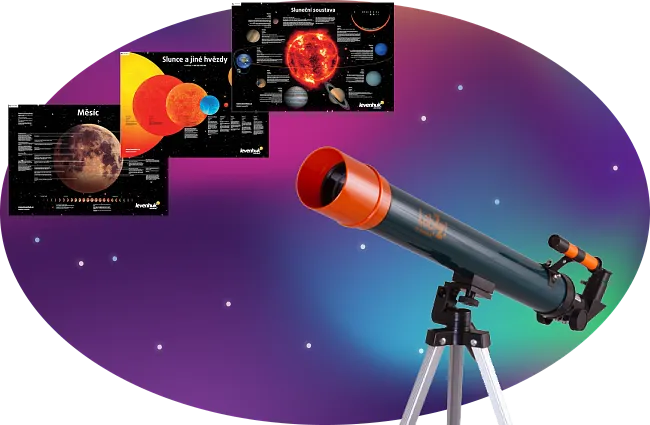Speciální nabídka na hvězdářský dalekohled Levenhuk LabZZ T1